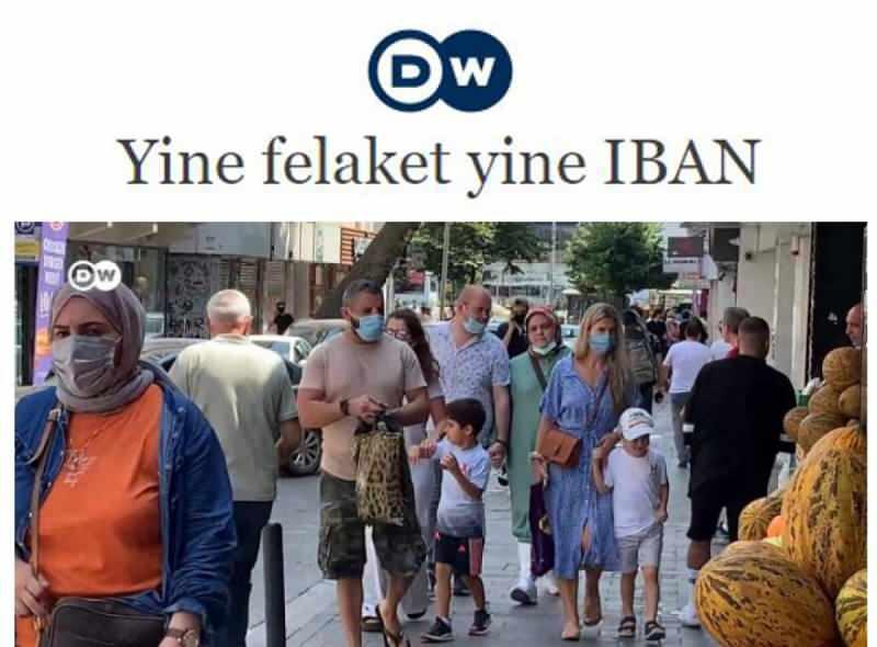 Alman DW Türkçe'den sel felaketiyle ilgili IBAN provokasyonu